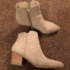 Aldo suede booties